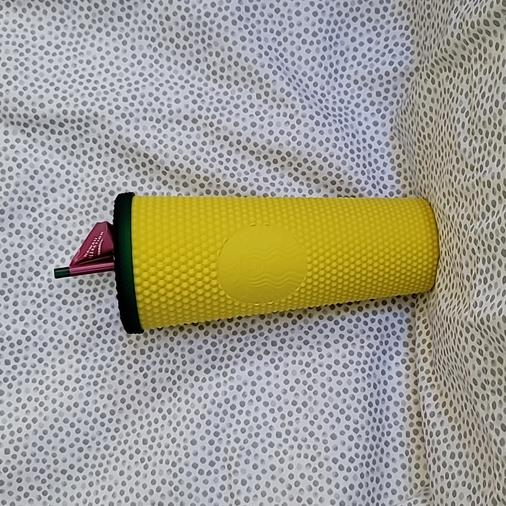 Starbucks Hawaii Collection Exclusive Pineapple Studded Tumbler Cold Cup 24 oz